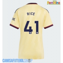 Camisa de time de futebol Arsenal Declan Rice #41 Replicas 3º Equipamento Feminina 2026-27 Manga Curta